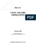 FM 41-10 Civil Affairs Operations 2000