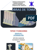 Obras de Toma