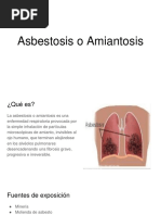 Asbestosis o Amiantosis