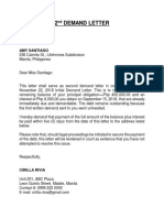 ANNEX D 2nd Demand Letter