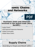 Economic Chains and Networks