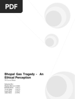 Bhopal Gas Tragedy - An Ethical Perception: TO Laval Bhatt