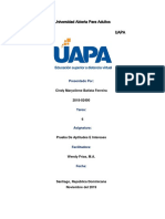 Tarea 6 de Prueba de Aptitudes E Intereses