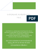 Informe Mensual No. 1 Ambiental EBAR II PDF