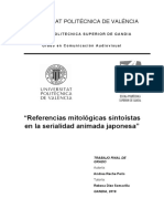 Referencias Mitológicas Sintoístas en La Serialidad Animada Japonesa - Reche Peris