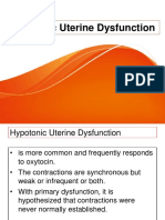 Hypocontraction