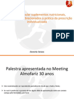 Como Manipular Suplementos Nutricionais