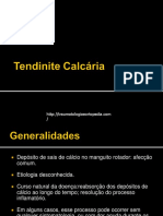 Tendinite Calcaria