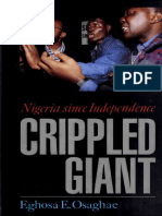 Crippled Giant Nigeria Since Independence 0-253-33410-1 PDF