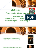 IT Presentation On Starbucks SD2