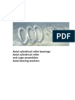 Axial Cylindrical Roller Bearings - Cages and Washers PDF