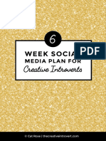 6 Week Social Media Plan