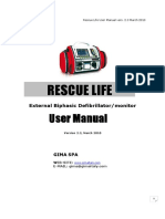 Progetti RESCUE Life Defib User Manual