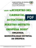 Bases Carnaval Intercomunal 2020