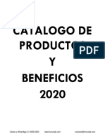 Catalogo de Productos Horux Lab 2020