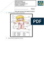 Evaluacion My Body Parts