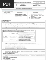 Sesión de Texto Instructivo