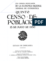 Censo de 1930 INEGI