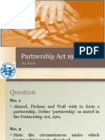 Partnership Act 1961