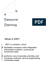 ERP I SAP Recap