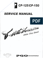 PGO Arriba 125 - 150 Service Manual