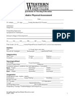 Pediatric Physical Assessment