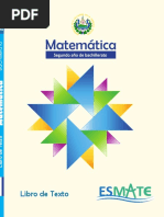 Libro 2° Año Bachillerato ESMATE - Módulo I PDF