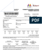 Formato Universal de Pago Predial