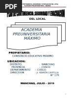 Plan de Contingencia Academia Preu Maximo