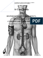 A Case Study Of: Hypertension Emergency, Hypertensive Cardiovascular Disease