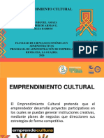 Emprendimiento Cultural 2020