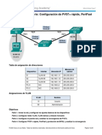 3.3.2.3 Lab - Configuring Rapid PVST+, PortFast, and BPDU Guard