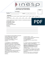 PROVA TÉCNICO EM EMFERMAGEM - Inesp 2