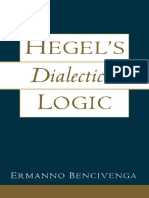 Bencivenga, E. - Hegel - S Dialectical Logic (Oxford University Press, 2000) PDF