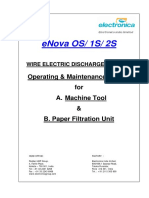 Enova OS, 1S & 2S Operating and Maintenance Manual