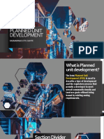 Planned Unit Development