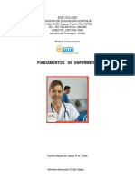 Fundamentos de Enfermeria Módulo PDF