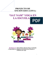 Proyecto Yoga en Los Coles Roanes Porta M Dolores Primaria