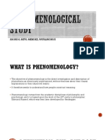 PHENOMENOLOGICAL-STUDY Research