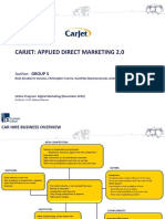 Carjet Emarketing Plan