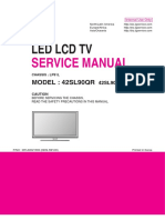 LG 42SL90QR Ch. LP91L PDF