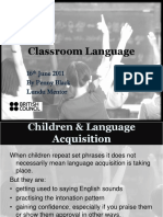 Classroom Language Powerpoint - Penny