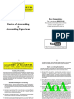 02 Basics of Accounting and Accounting Equation PDF