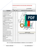 Inspeccion Equipo de Oxi-Corte y Cilindros