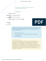 Avaliação Parcial Objetiva - Módulo 2