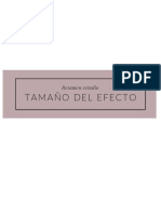 Tamaño Del Efecto