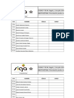 Lista Asistencia 12 Julio