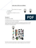 Ejemplo Encender 2 Leds Con Bitbloq