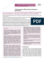 How Thalassemia Affects Endocrinological BMD and Bone Metabolism Parameters A Cross Sectional Study PDF