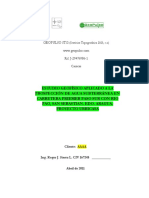 Extensión de Profundidad de Aljibe Utilizado para Riego.